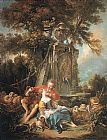 An Autumn Pastoral by Francois Boucher